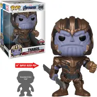 Funko POP! Förundran Thanos Exklusiv Avengers Endgame-figur 25 Cm