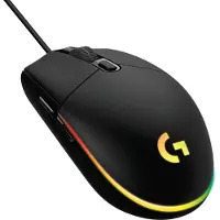 Logitech G203 LIGHTSYNC Gaming-mus USB Optisk Svart 6 Knappar 8000 dpi