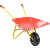 Techwo HAPPY SUMMER - Metal Wheel Barrow