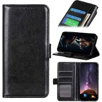 Mtp Products Sony Xperia 1 II Plånboksfodral med Magnetstängning - Svart