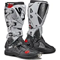Sidi Crossfire 3-Kängor Motocrossstövlar Svart/Grå 42 Herrar sort