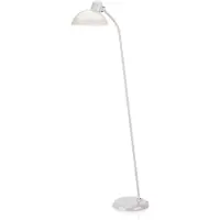 Fritz Hansen Golvlampa , Kaiser Idell 6556-F, Vit, Vardagsrum, Metall, Design