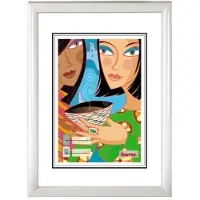Hama 00031769 Växelram akryl Pappersformat: 30 x 45 cm (B x H x D) 31.5 x 46.5 x 2.5 cm Vit