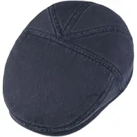 Stetson Paradise Cotton Flat Cap Marine