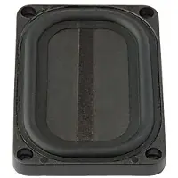 Visaton SC 4.6 FL - 8 Ohm 2.4 tum 6 cm Bredbandshögtalarelement 4 W 8 Ω Svart Oval