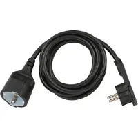Brennenstuhl 1168980020 Ström Förlängningskabel Svart 2.00 m H05VV-F 3G 1,5 mm²