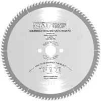 Cmt Sågklinga för metall 284; 500x30x4,0 mm; Z120; 5°
