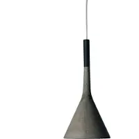 Foscarini Hänglampa Aplomb, dimbar, Aluminium / grå / zink, Kök, Betong, Design, Pendellampa