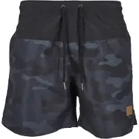 Urban Classics Badshorts rökblå / duvblå / svart