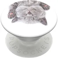 PopSockets Cat Nap Avtagbart Grip med Ställfunktion