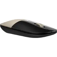 HP Z3700 - Mus - blå LED - trådlös - 2.4 GHz - trådlös USB-mottagare - guld