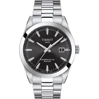 Tissot Rostfritt Stål Svart Urtavla Herr Modeklocka T127.407.11.051.00 svart