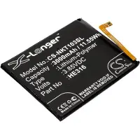 123accu Batteri till SmartPhone, Mobil för Nokia 6, 6 Dual SIM, TA-1025 m.fl.