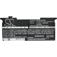 24hShop Batteri till Notebook, Bärbar dator för Apple MacBook Air 11" A1370 2010 m.fl.