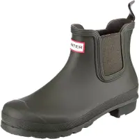Hunter Boots Gummistövlar - Original Chelsea - Dark Olive - - 42 - Gummistövlar