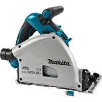 Makita Batteridriven cirkelsåg DSP601ZJU; Bluetooth; 2x18 V (utan batteri och laddare)