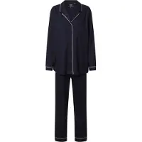 Calida Pyjamas marinblå / vit