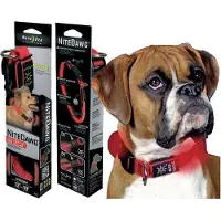Nite Ize Nite Dawg Collar - Röd (Storlek: Small)