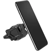 Spigen Click.R, Mobiltelefon / smartphone, Passiv hållare, Bil, Svart