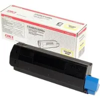 OKI 42804537 gul toner hög kapacitet (original)