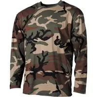 MFH - Max Fuchs MFH Långärmad Tröja (Färg: Woodland, Storlek: 2XL)