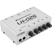 Omnitronic 10355026, 3 kanaler, Vit