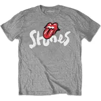Ginza.se The Rolling Stones: Unisex T-Shirt/No Filter Brush Strokes (Grey) (Medium)