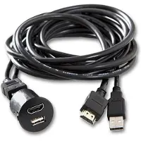 Alpine USB/HDMI-adapter med kabel