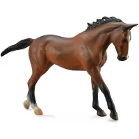 Collecta Deluxe Brun Fullblodssto Figur Skala 1:12