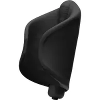 PDX Elite - penisvibrator med silikon - svart