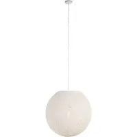 QAZQA Rustik pendellampa vit 60 cm - Corda