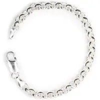 None Ärtearmband 925 Sterling Silver 20mm PAPU6MM/20