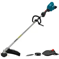 Makita DUR369LZ - Kombinerad grästrimmer/röjsåg - sladdlös - 18 V - inget batteri - 4600/5500/7000 vpm - 46 cm - 5.7 kg - SOLO