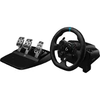 Logitech - G923 Racing Wheel and Pedals for PS5, PS4 and PC - USB