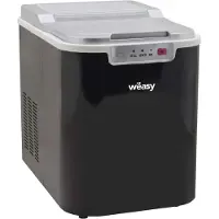 Weasy P1314E 2,2 L Svart Keramisk Ismaskin