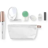 Braun FaceSpa 851V - Ansiktsepilator - sladdlös
