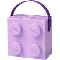 LEGO Matlåda - 4 Knoppar - 2,8 L - Lavender - - One Size - Matlåda