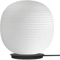 New Works Design bordslampa Lantern Globe Large, dimbar, Vitt / opal, Vardagsrum / matsal, Glas, Design, Bordslampa