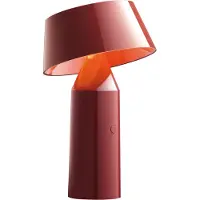 Marset Bordslampa , Bicoca, dimbara, Röd, Vardagsrum, Plast, Design