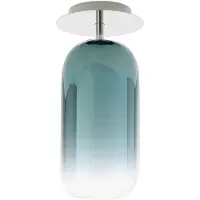 Artemide Taklampor , Gople Mini, dimbara, Blå, Vardagsrum, Glas, Design