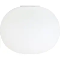 Flos Taklampor , GLO-BALL, dimbara, Vit, Vardagsrum, Glas, Design