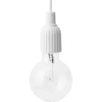 Lyngby Porcelæn Lp Fitting #01 Lampa - Lampsladdar & Lampupphängning Porslin Vit
