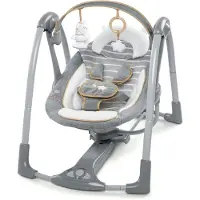 Ingenuity Bärbar gungstol Swing 'n Go Bella Teddy
