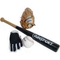 Bex Sport Basebollset - SunSport - 4 Delar - - One Size - Leksaker
