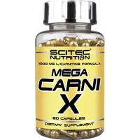 Scitec Nutrition Mega Carni-X L-karnitin 60 Kapslar