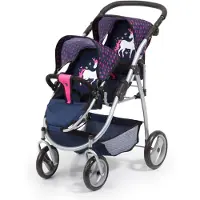 Reig Musicales Tvillingdockvagn 73x63x46 Cm