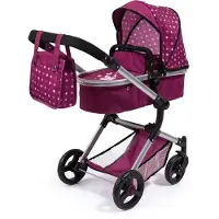 Bayer 18467AA, Dockliggvagn, Bordeaux, Baby doll, Barn, Flicka, 52 cm