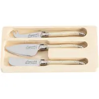 Laguiole Ostknivar Laguiole Perle Set 3 St -
