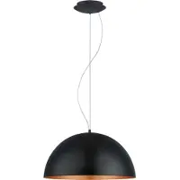 Eglo GAETANO 1 pendel Ø530 svart/koppar
