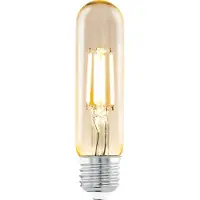 Eglo E27 LED T32 bärnstensfärgat lysrör med varmtvitt ljus